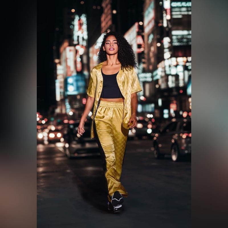 Zumba Runway Baseball Button Up Jersey