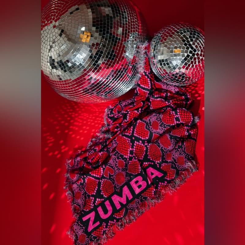 Zumba Love Snakeskin Scarf