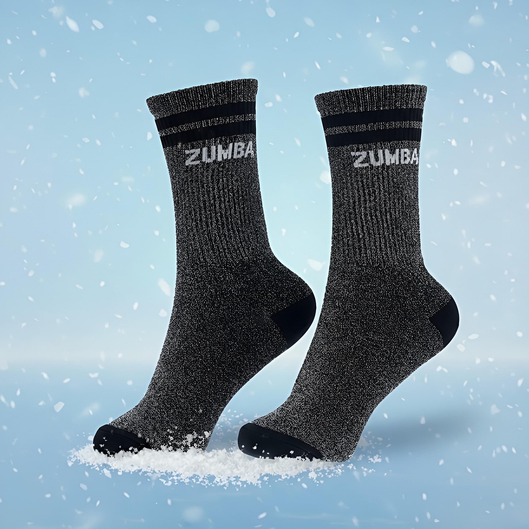 Zumba Holiday High Socks