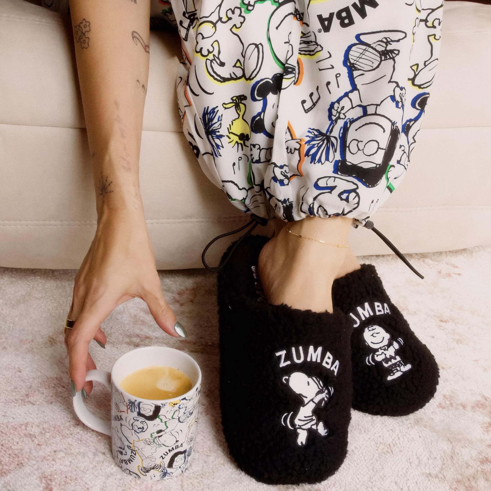 Zumba X Peanuts Slippers