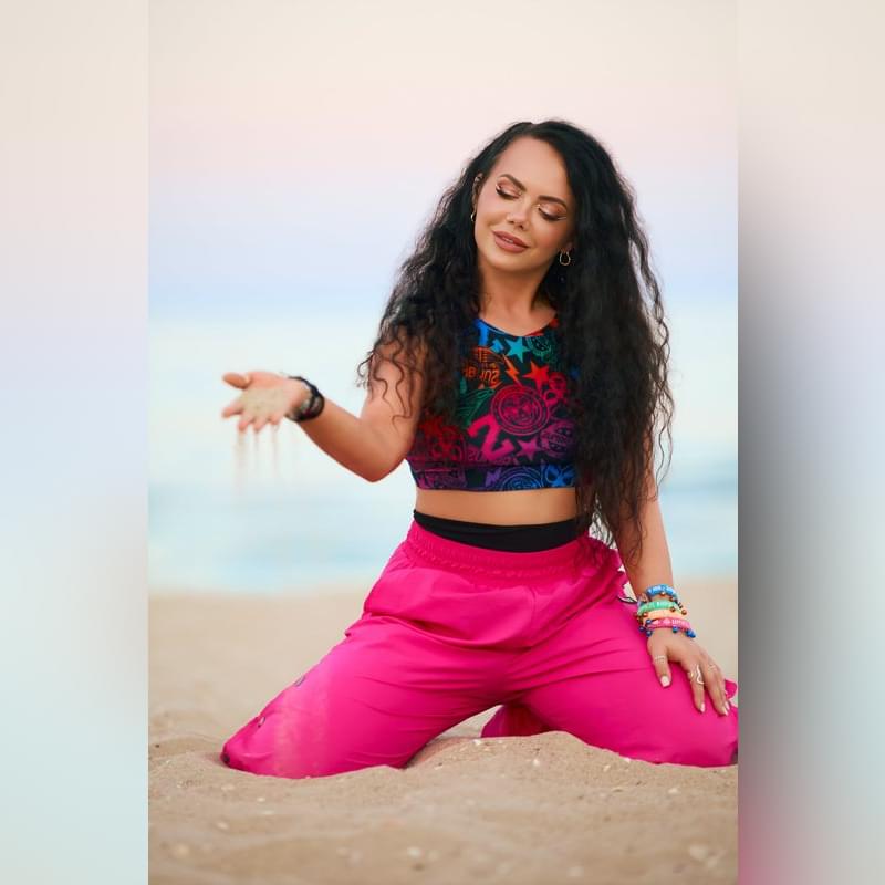Zumba Libre Wide Leg Pants Side Snaps
