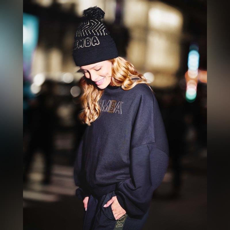 Zumba Runway Pullover Sweatshirt With Bubble Sleeves