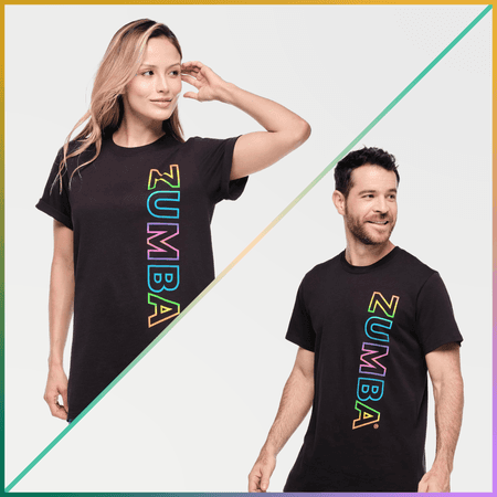 Funscape Unisex Crew Neck Tee - Bold Black