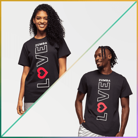 Zumba Love Crew Neck Tee