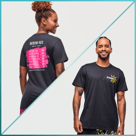 Sizzlin' Crew Neck Tee - Bold Black