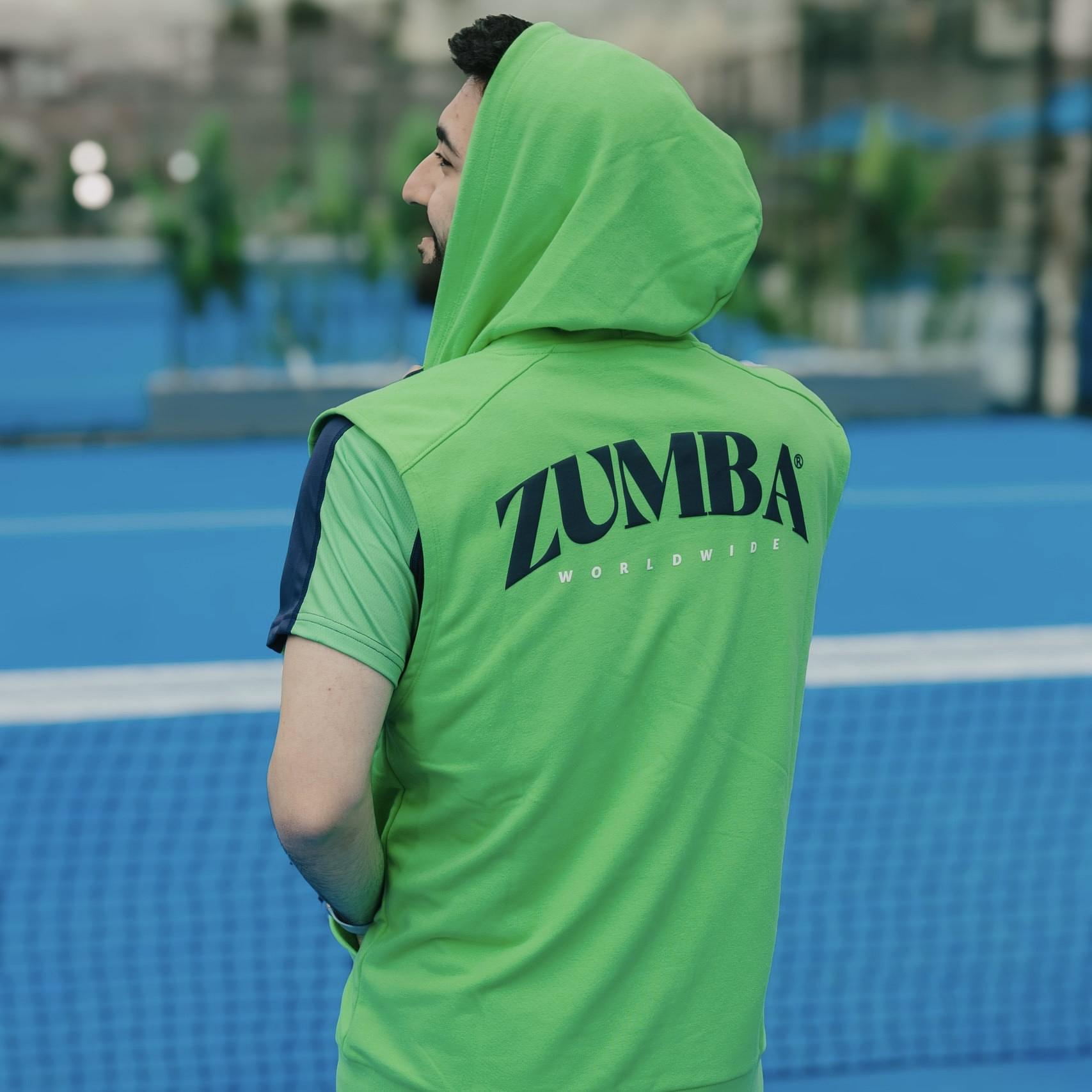 ◆3月新作◆Zumba Out Loud Men's Sleeveless Zip Up Hoodie Zumba Out Loud Men's Sleeveless Zip Up Hoodie – Zumba Wear