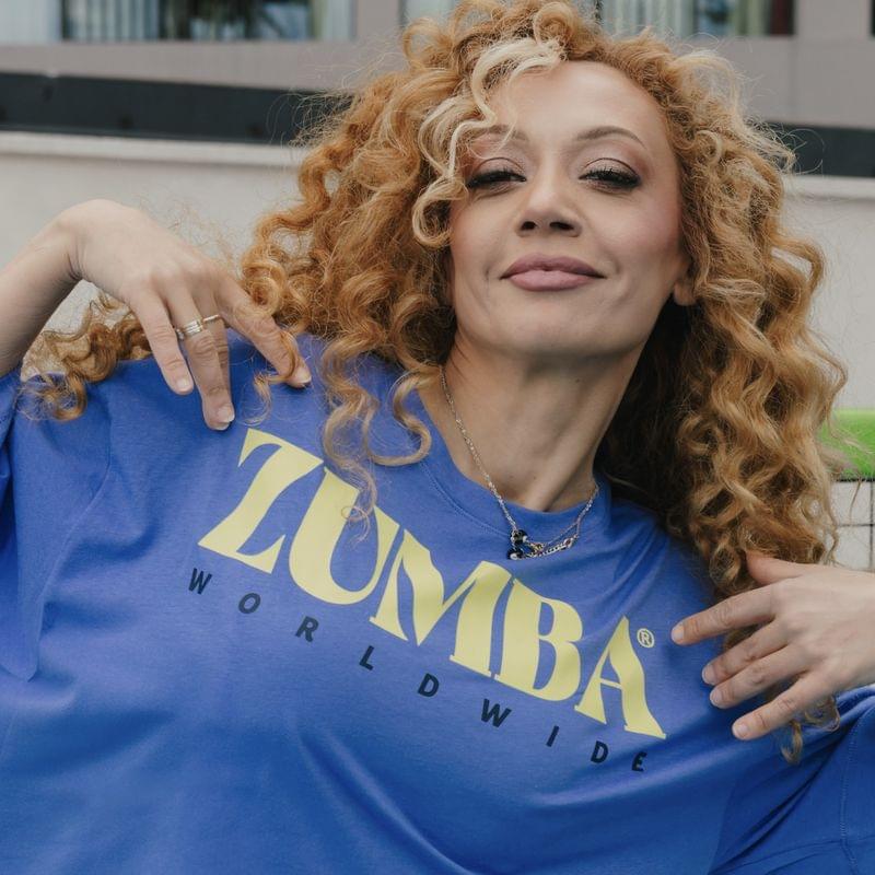 Zumba Out Loud Oversized Boxy Crop Top