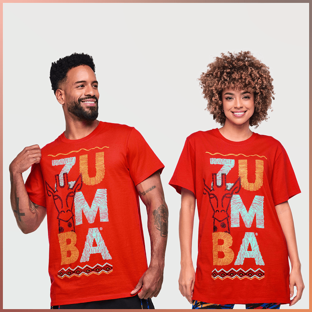 Wildbeat Unisex Crew Neck Tee - Red