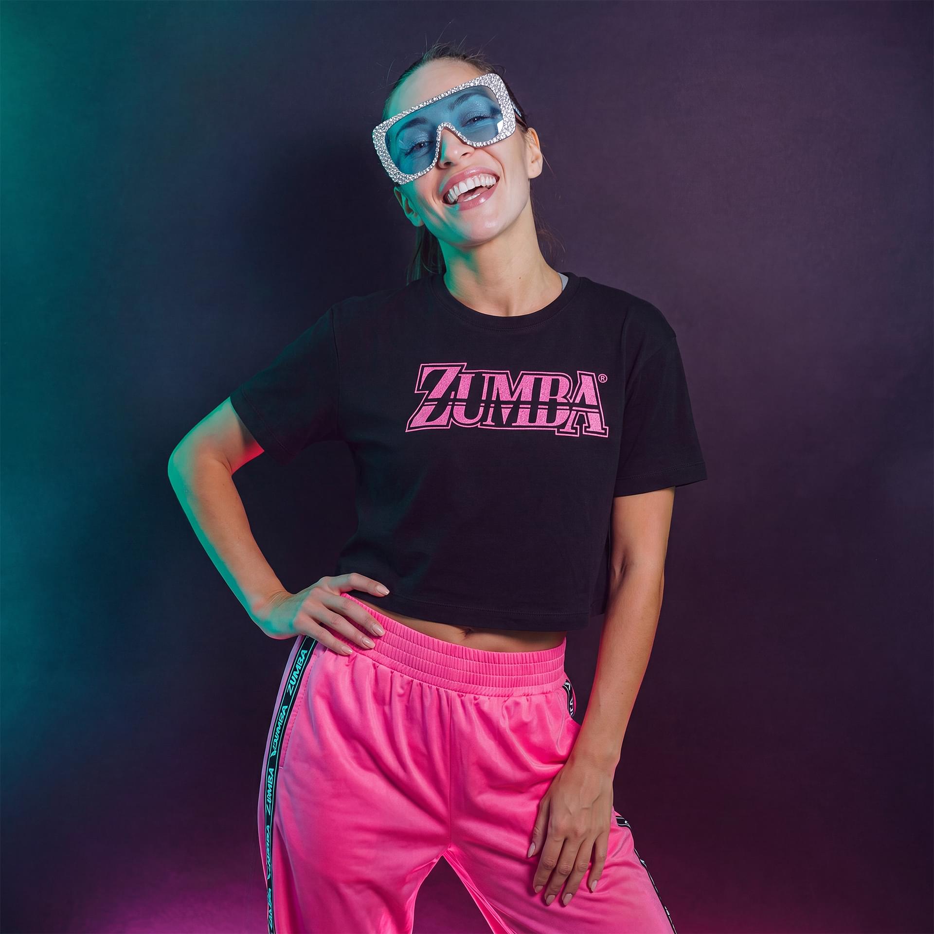 Dale-Z Crew Neck Crop Top