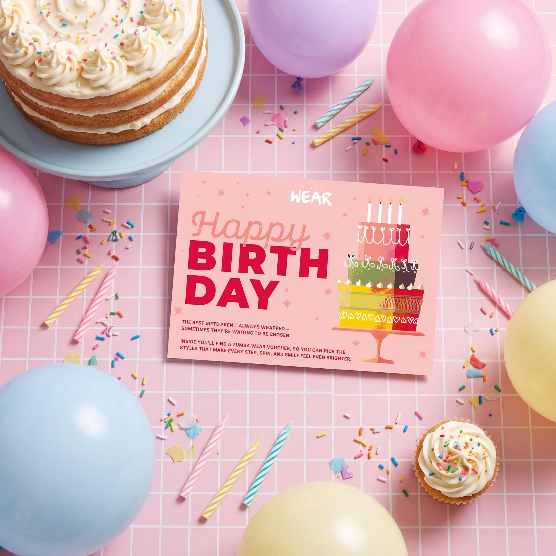 GIFT CARD - Birthday themed