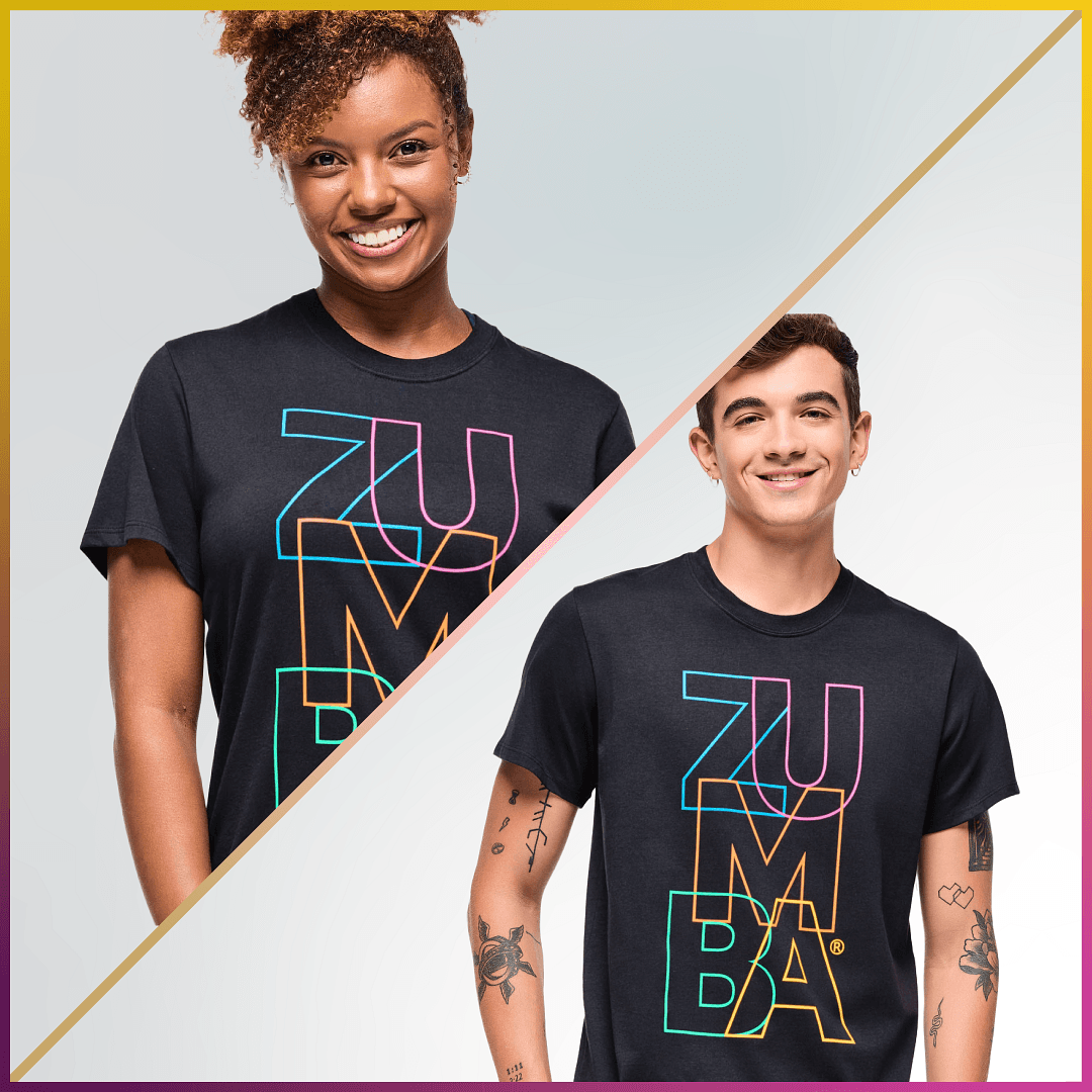 Zumba Block Tee