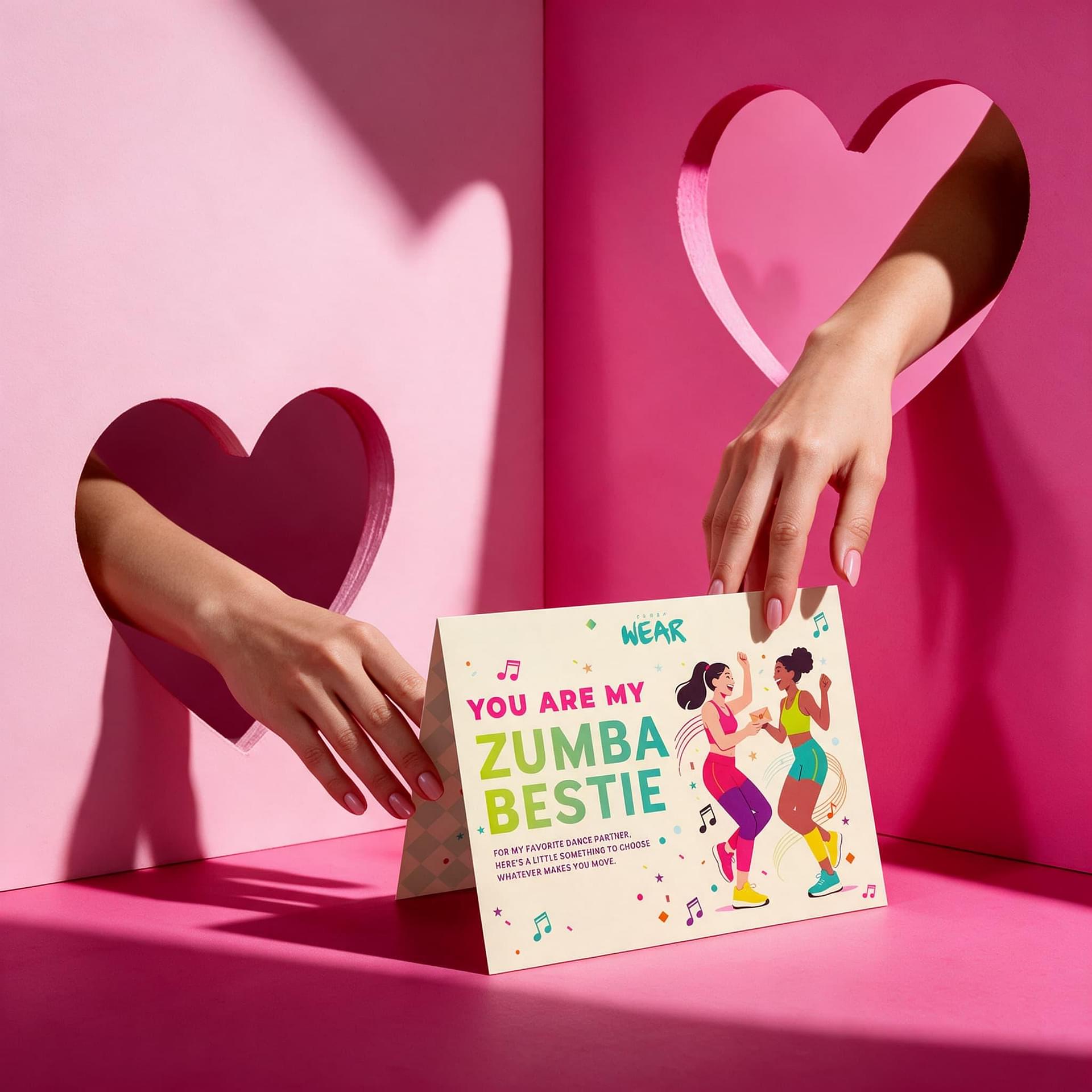GIFT CARD - YOU'RE MY ZUMBA BESTIE!