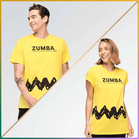 Zumba X Peanuts Crew Neck Tee - Yellow