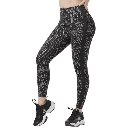 Zumba Dance Floor High Waisted Ankle Leggings
