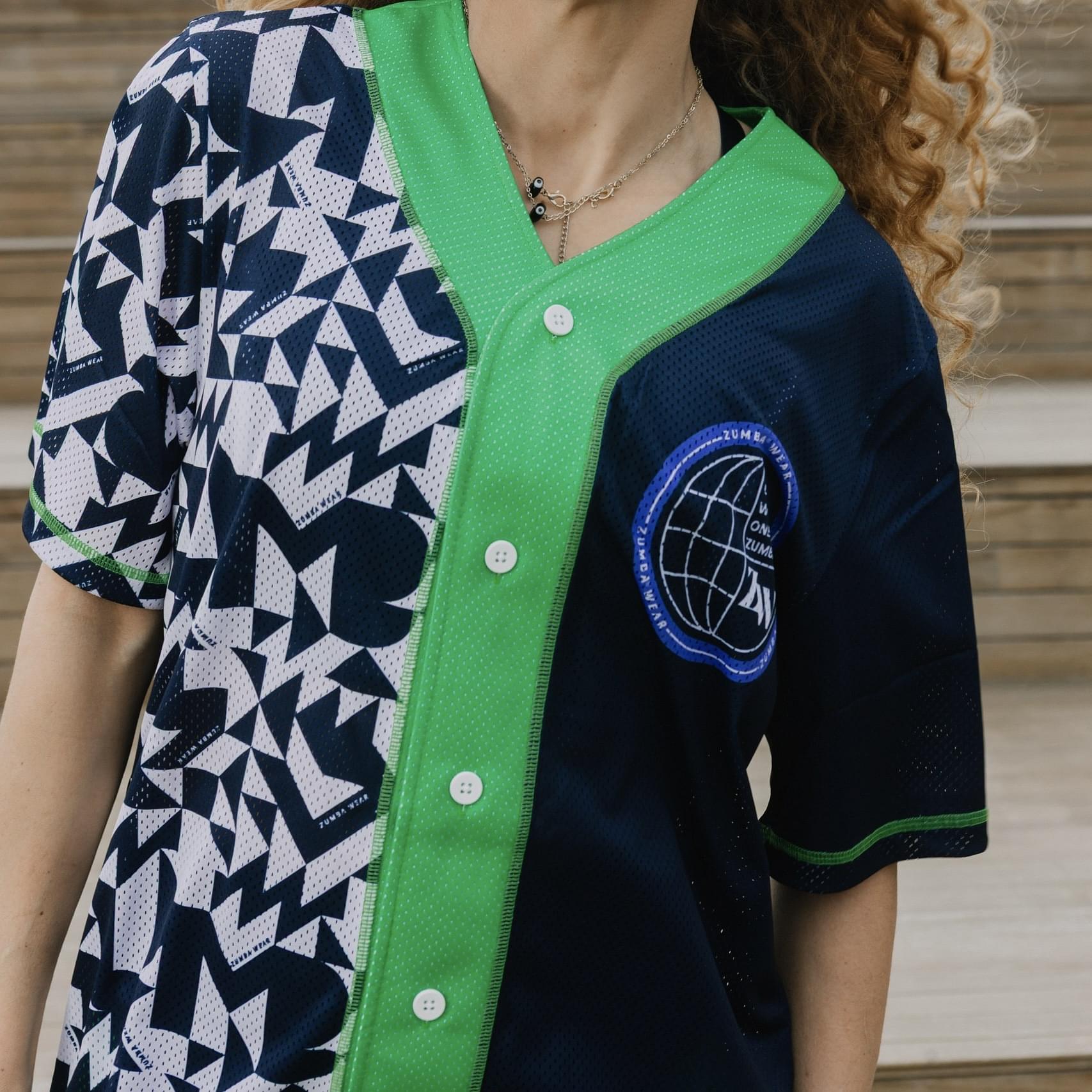 Zumba Out Loud Baseball Button Up Jersey ZUMBA 正規品 ズンバ Z1T000918_LGIN_0202.jpg?v=
