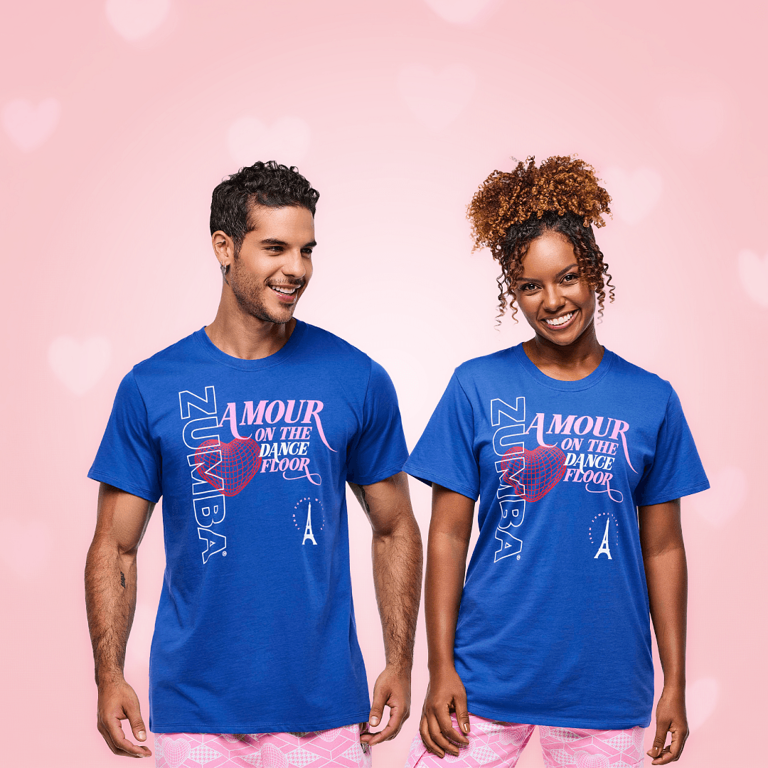 Zumba Amour Unisex Crew Neck Tee