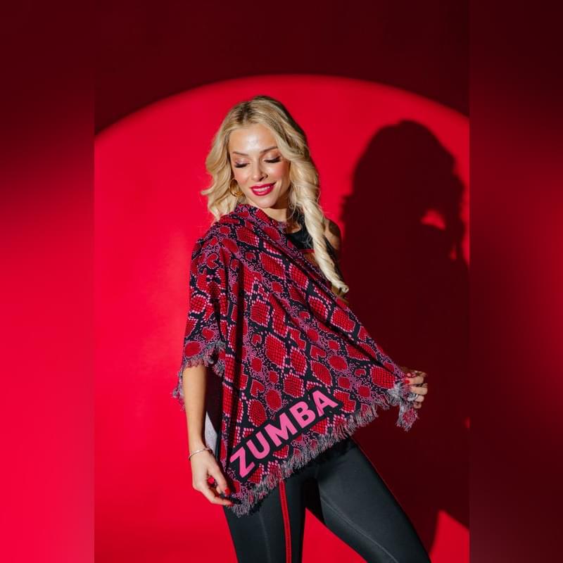 Zumba Love Snakeskin Scarf