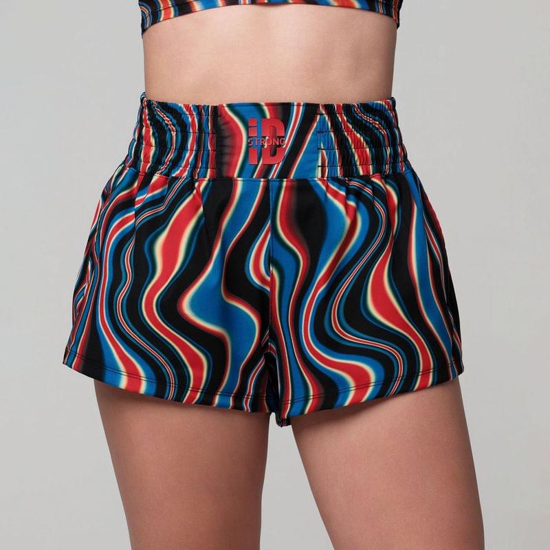 Strong Over Everything High Waisted Loose Shorts