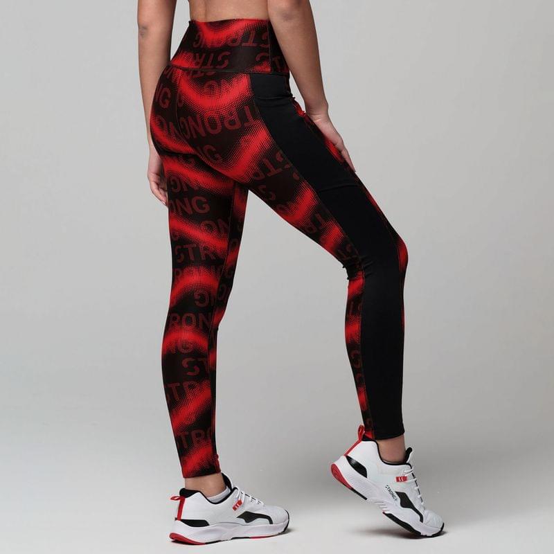 Heat Map High Waisted Ankle Leggings