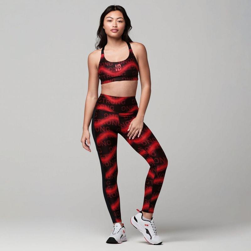 Heat Map High Waisted Ankle Leggings