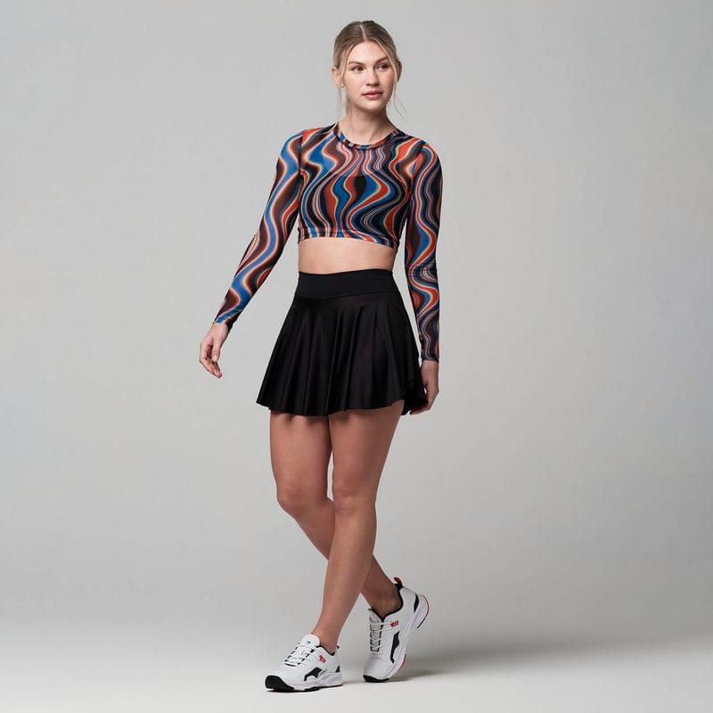 Strong Over Everything Long Sleeve Crop Top