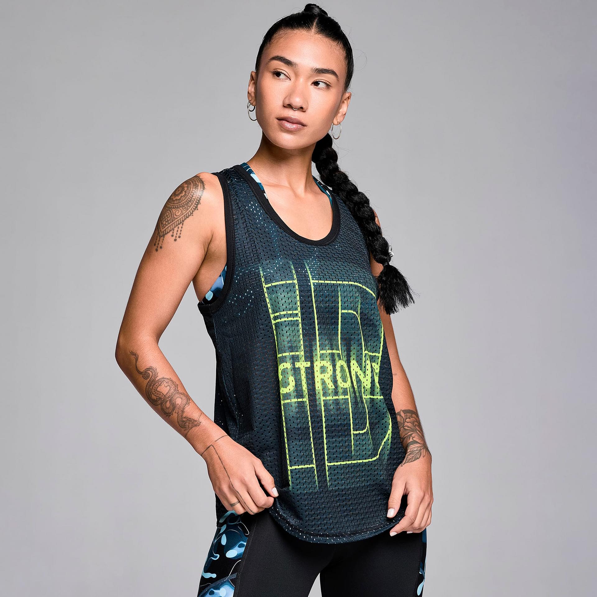 Inspire Your Workout with Strong ID Electric High Rise Ankle