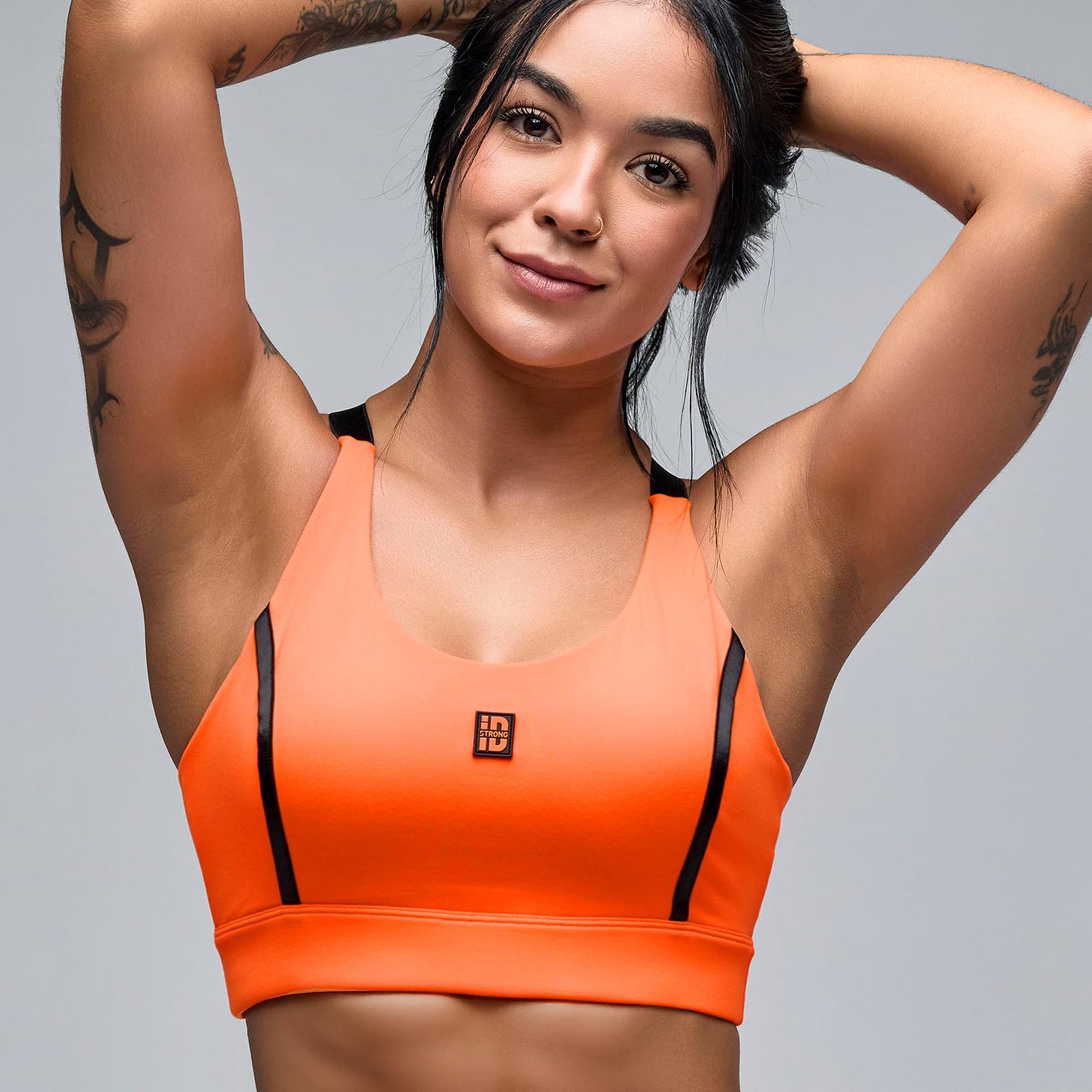 STRONG iD Scoop Neck Adjustable Bra With Elastic