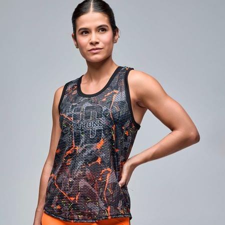 STRONG iD Basketball Tank With Curved Hem