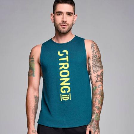 STRONG iD Muscle Tank With Round Hem