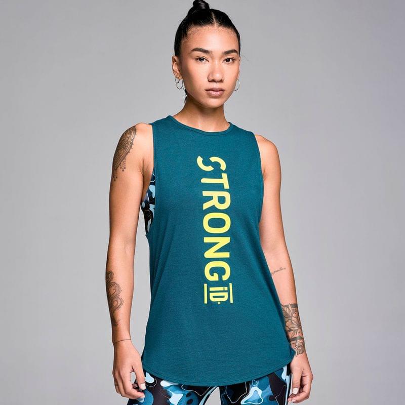 STRONG iD Muscle Tank With Round Hem