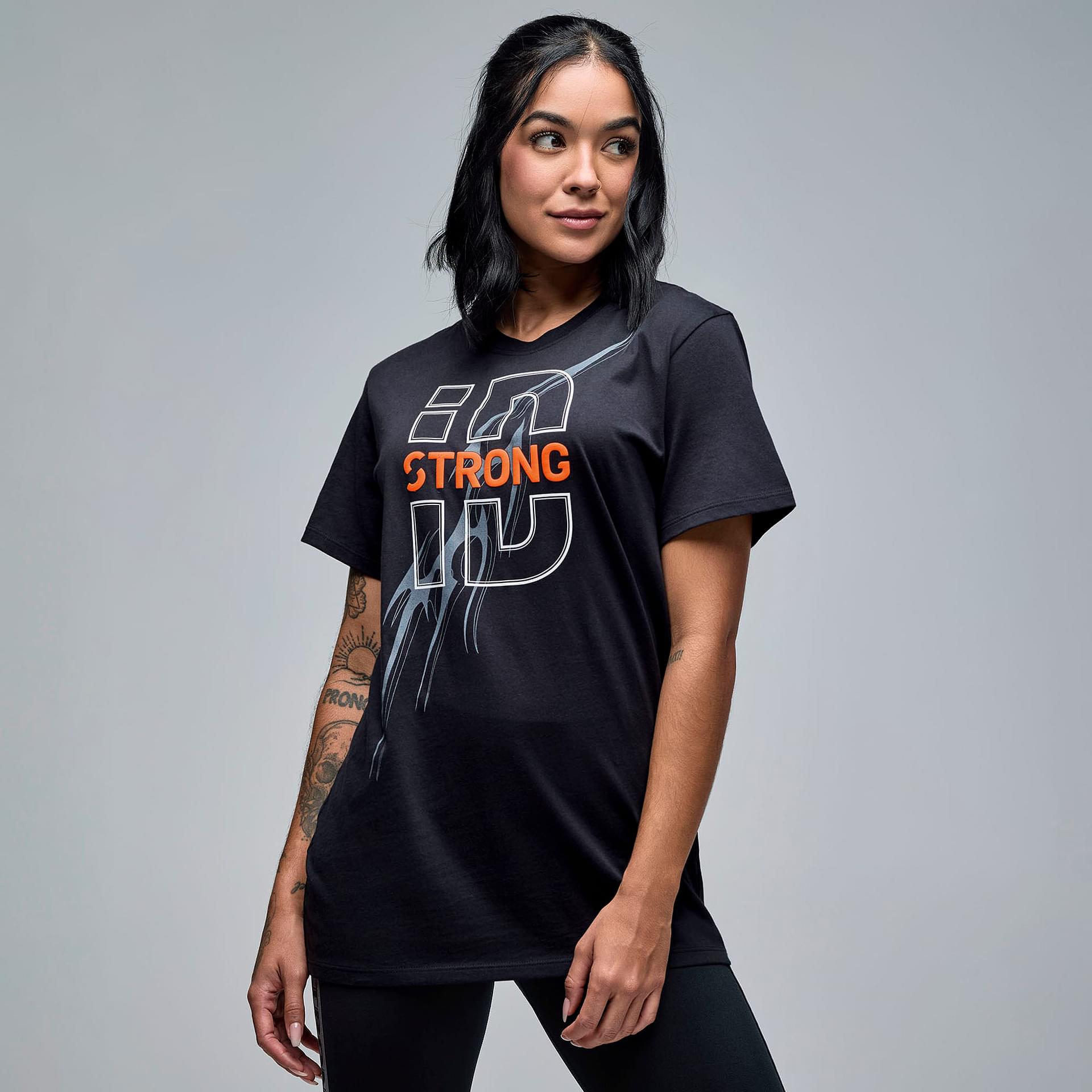 Inspire Your Workout with Strong iD Fitted Short Sleeve Top