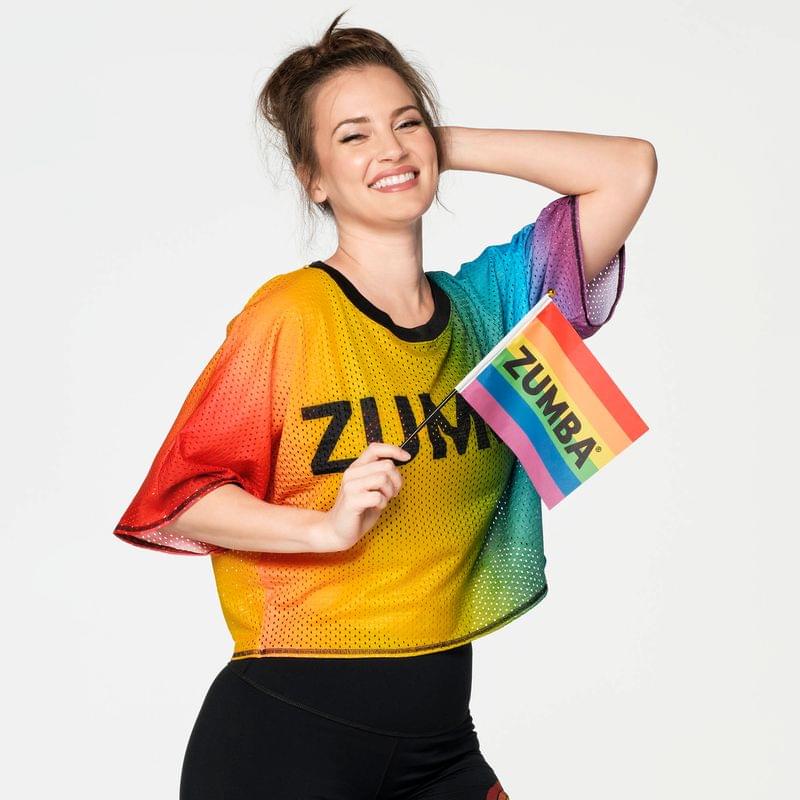 Zumba With Pride Flag
