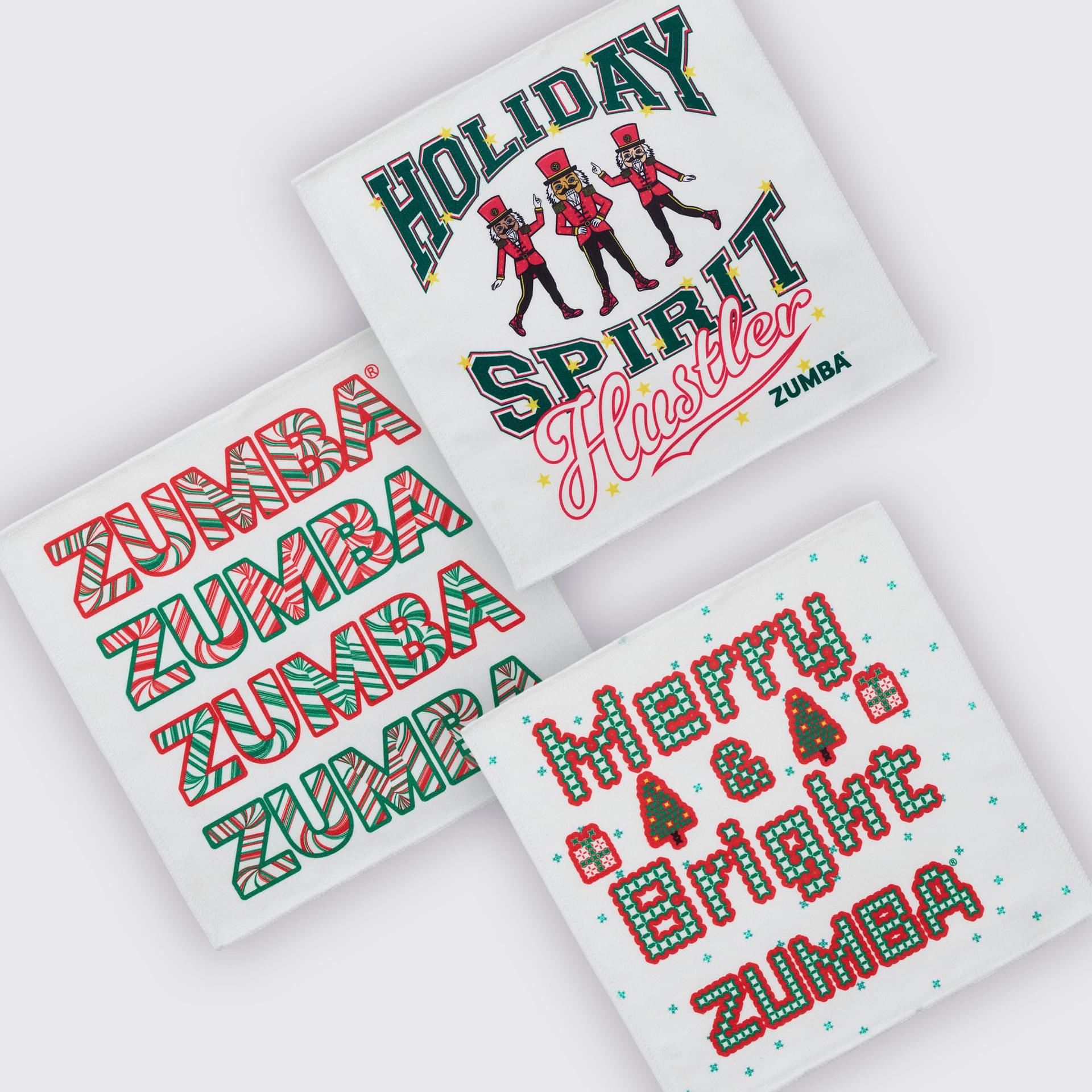 Zumba Holiday Hand Towels 30PK
