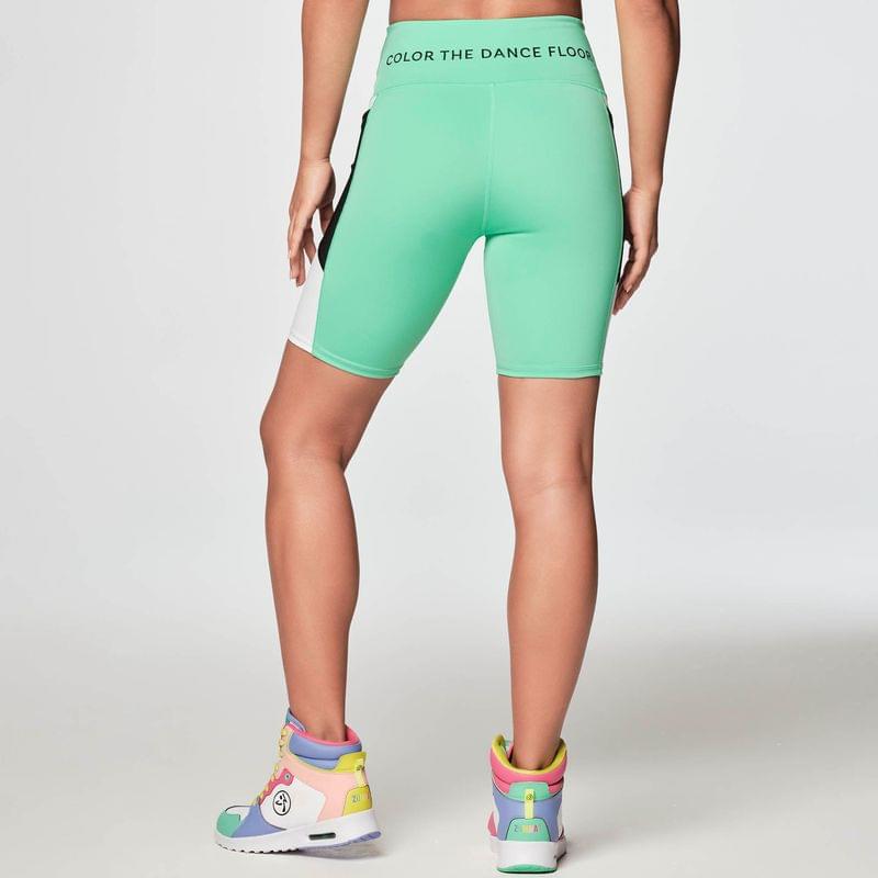 Zumba X Crayola Color The Dance Floor Biker Shorts