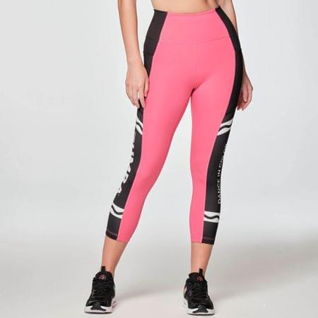 Zumba X Crayola Dance In Color High Waisted Crop Leggings