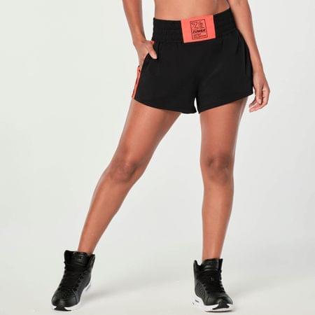 Zumba Since 2001 High Waisted Loose Shorts