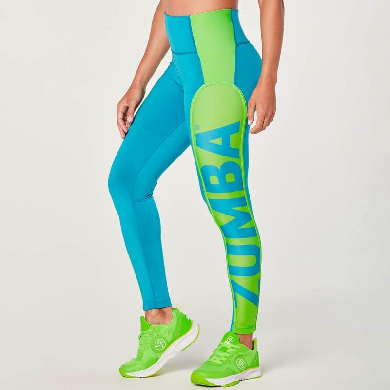 Zumba Creatives Unite High Waisted Ankle Leggings