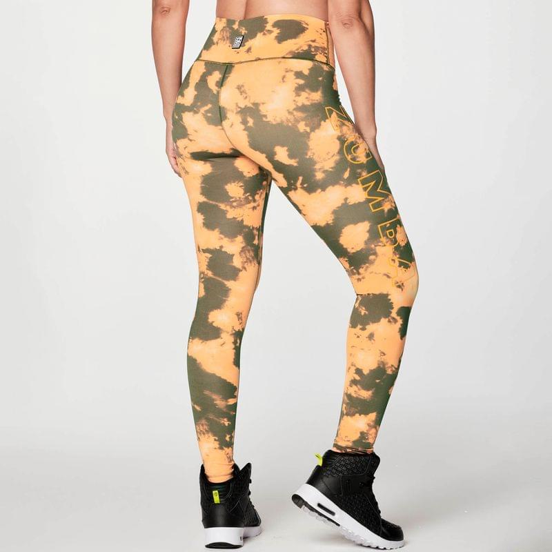 Zumba Move Tie-Dye High Waisted Ankle Leggings