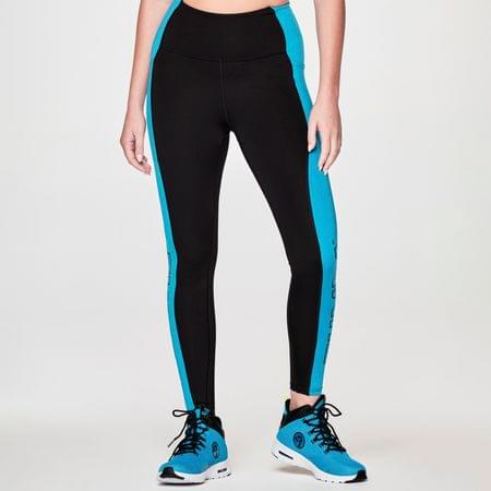 Zumba Electric Club High Waisted Ankle Leggings