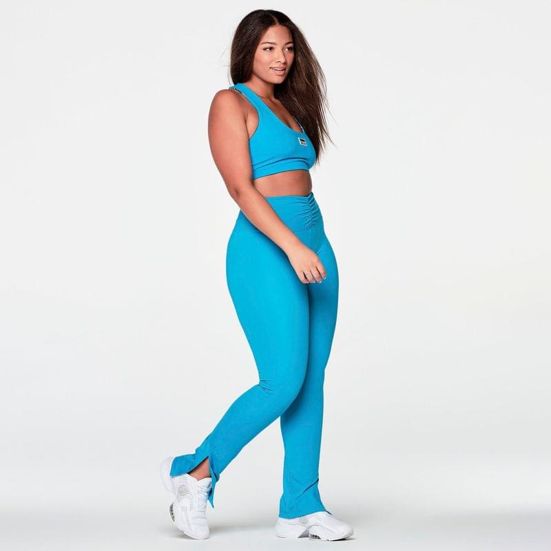 Zumba Paradise Side Slit Long Leggings