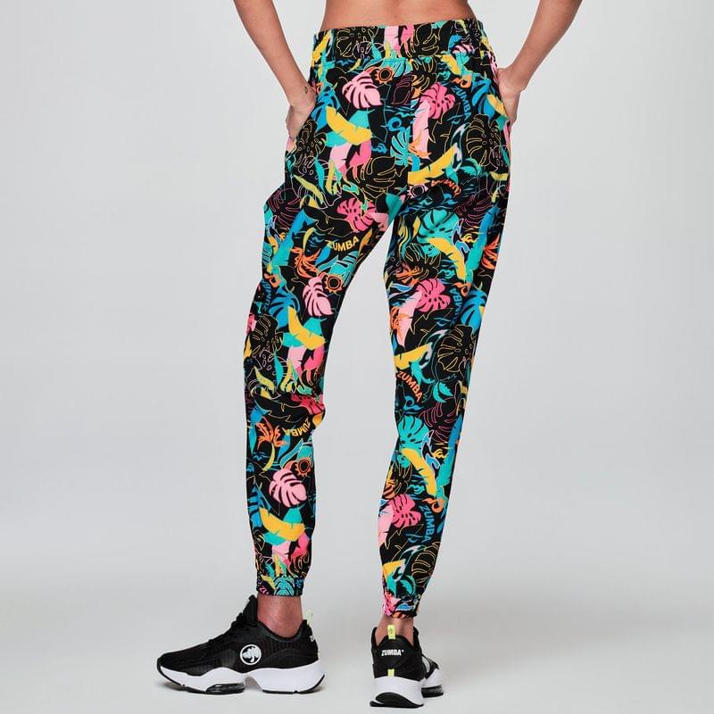 Zumba Palm Party High Waisted Track Pants - Zumba® Wear Türkiye