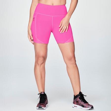 Zumba Glossin' High Waisted Biker Shorts