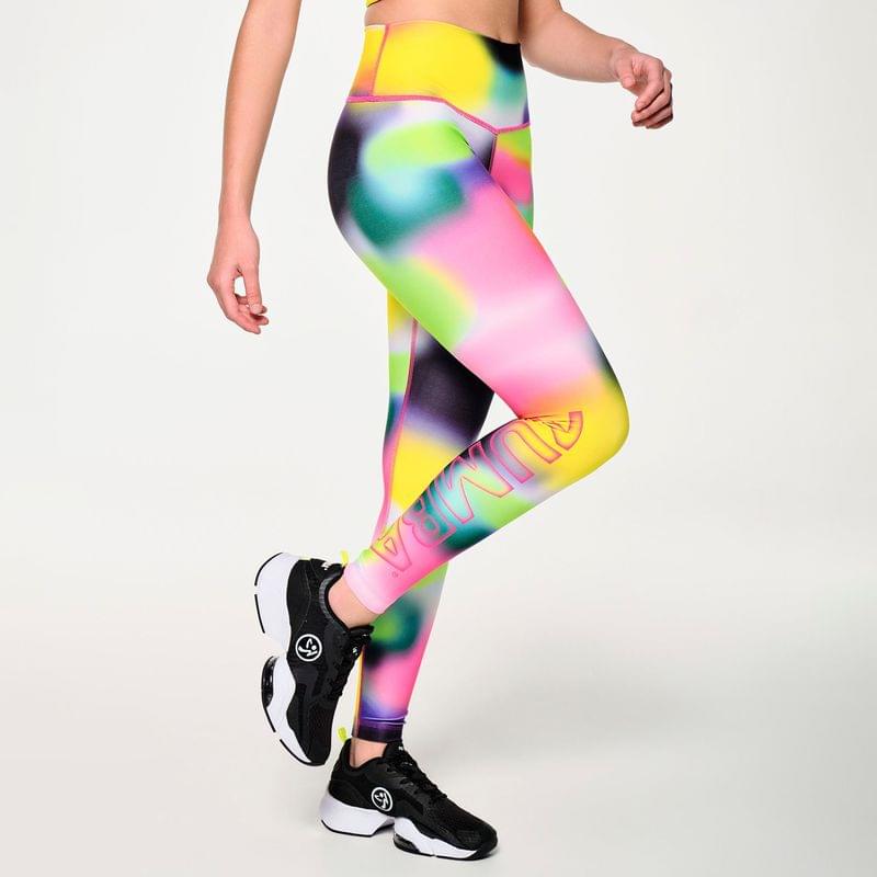Zumba Tropidelic High Waisted Ankle Leggings