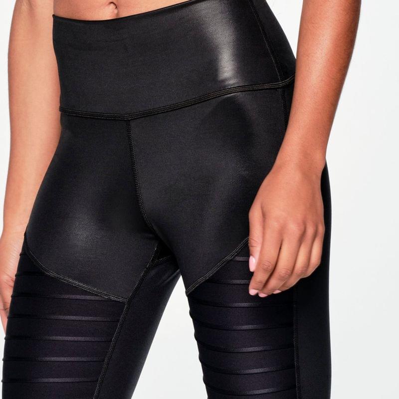 Zumba High Waisted Motto Ankle Leggings