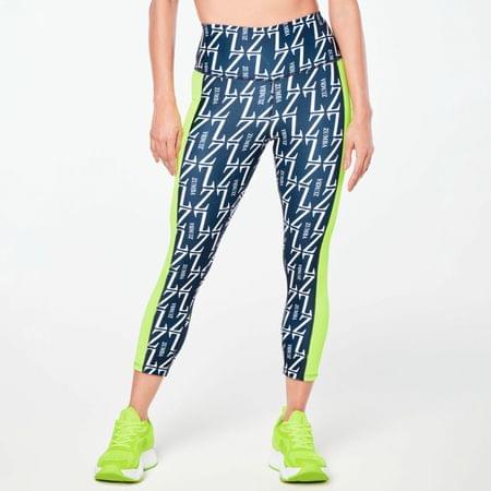 Zumba Prep High Waisted Crop Leggings - Let's Go Indigo