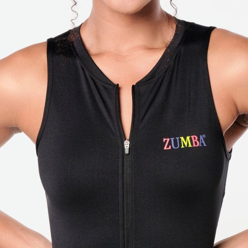 Zumba Prep Long Bodysuit With Mesh Back