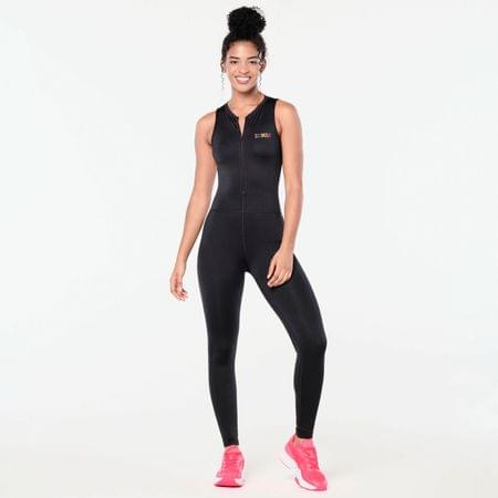 Zumba Prep Long Bodysuit With Mesh Back