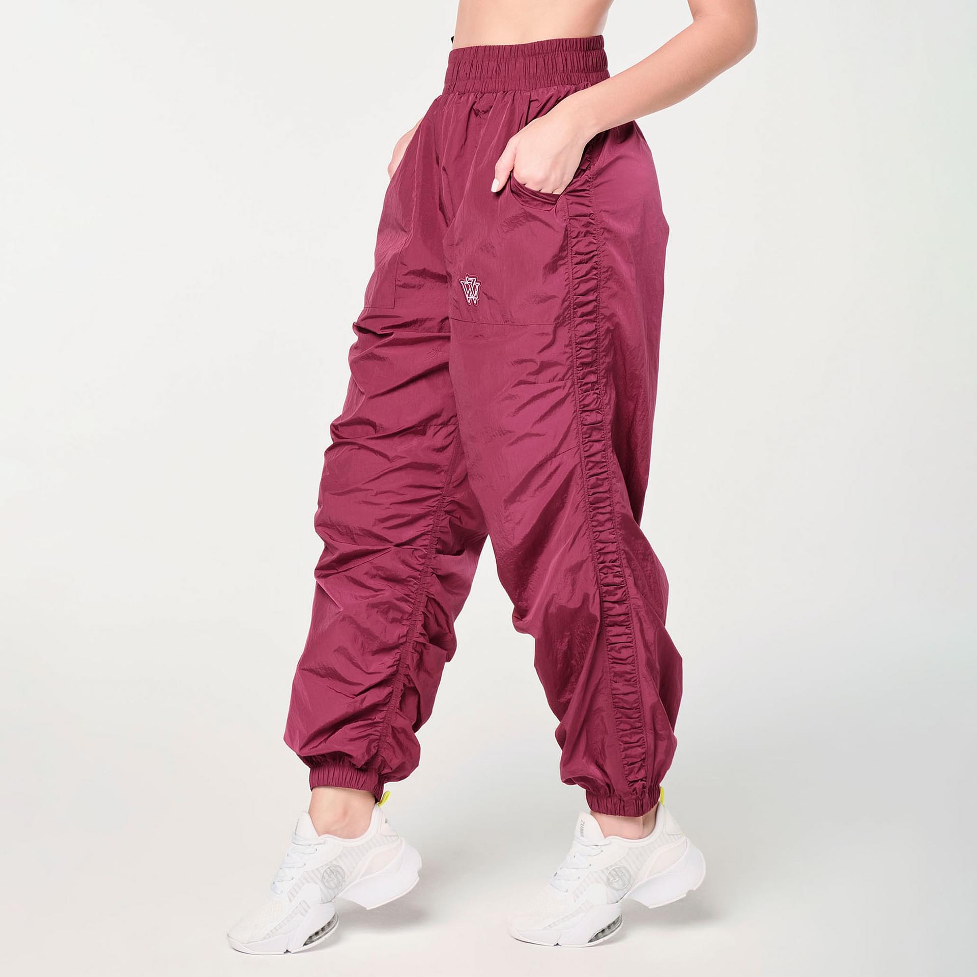 Inspire Your Movement with Women's Ruched Side Track Pants