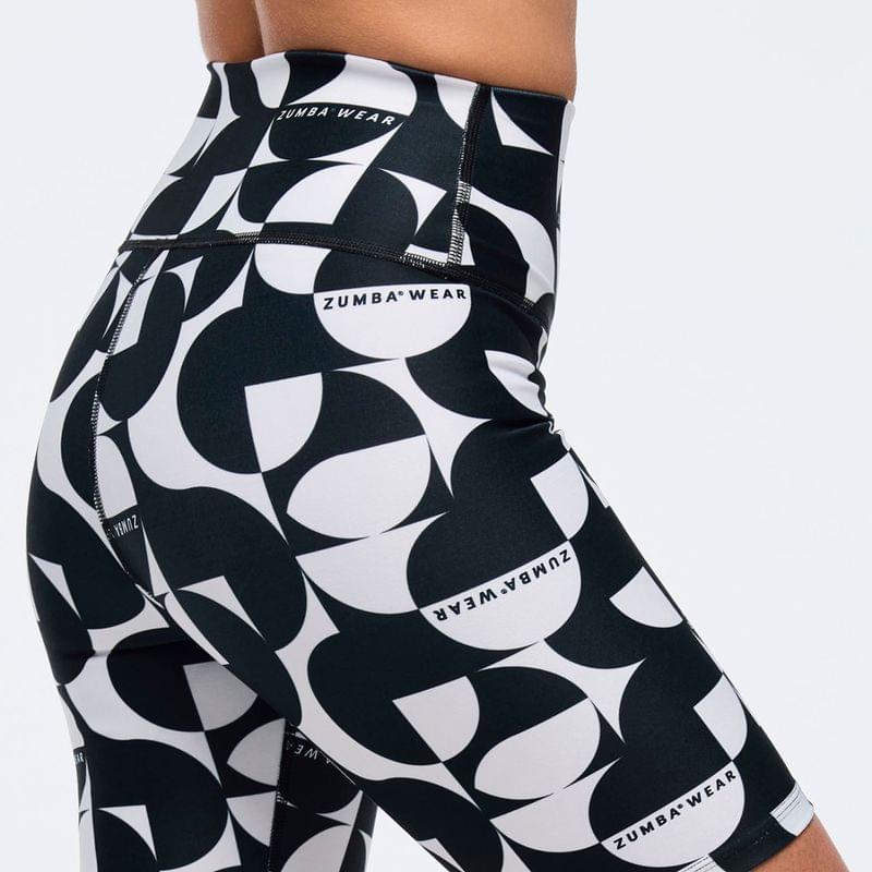 Zumba Haus High Waisted Bikers Shorts