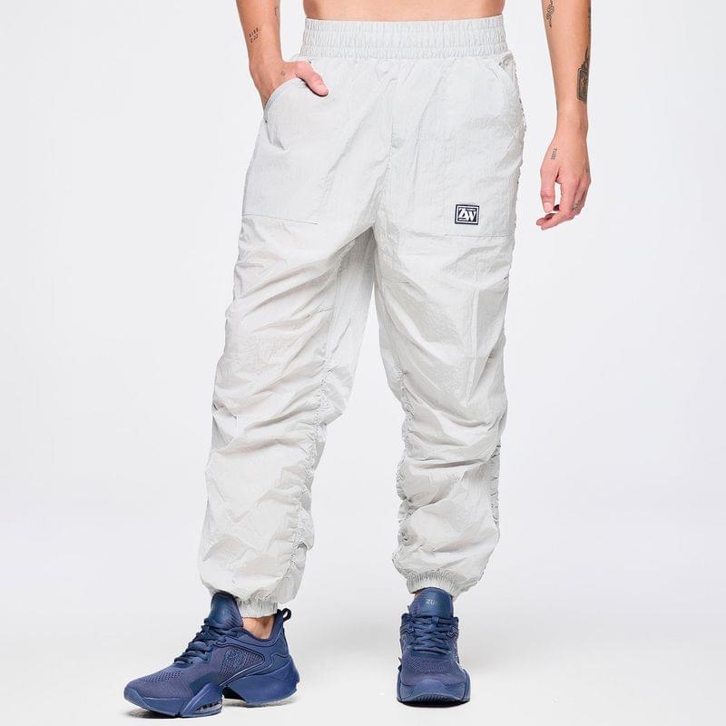 Zumba Out Loud Ruched Side Woven Track Pants